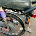 We bring you a tire brush to keep your motorcycle tires clean. 