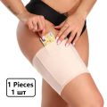 【The road to happiness Store】1PCS Women Lace Thigh Bands High Elastic Leg Warmers Cuffs Phone Pocket Cell Thigh Pocket Anti Chafing Warmer. 