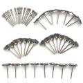 45PCS Stainless Steel Steel Wire Brush Wheel Brushes Die Grinder Rotary Electric Tool for Engraver. 