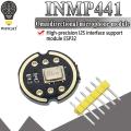 WAVGAT Omnidirectional Microphone Module I2S Interface INMP441 MEMS High Precision Low  Ultra small volume for ESP32. 