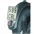 3D Print License Plate Frame Tag for Xiaomi Mijia M365 M187 Electric Scooter Number Plate for Xiaomi M365 Pro MI Scooter Parts. 