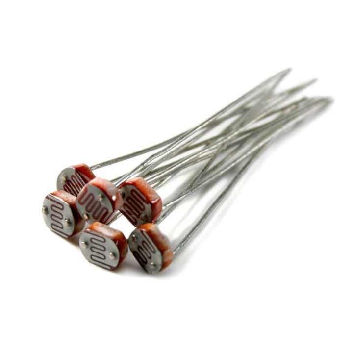 1-10PCS - Light Dependent Resistor LDR 5MM Photoresistor For Arduino