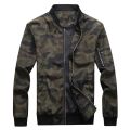 Casual Camouflage Fashion Men's Long Sleeve Jacket Stand Neck Coat. 