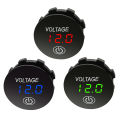 Digital Voltage Meter-1 * Voltmeter with Touch-ON OFF Switch
2 * Wiring plug-Black. 