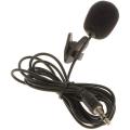 Lavaliere Universal Microphone with Clip Professional Small Wired Microphone Used for Interview (For Computers Only). 