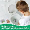 5pcs Training Toilet Color Changing Stickers Pee Targets Potty Training Seat Stickers Urinal Bullseye for Kids Toddler Boys Girl. 