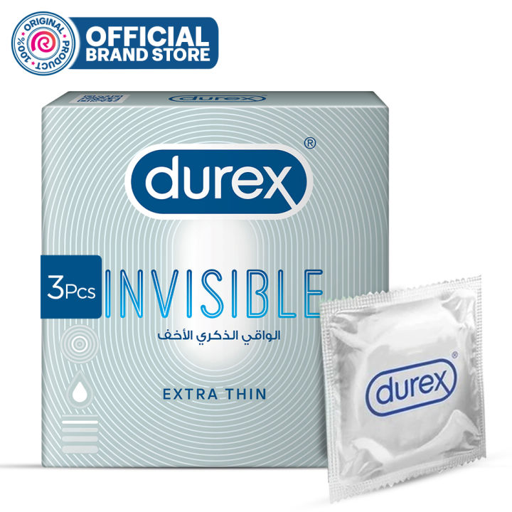 Durex Condoms Invisible 3 Pieces