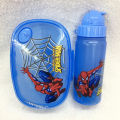 Buy 1 get 1 Free Lunch Box For Kids Boy With Spoon And Water Bottle, Spiderman Batman Lunch Box For Kids For School Character Lunch Box For Kids Baonan For Food Set For Kids Hello Kitty Food Grade Material High Temperature Resistant. 