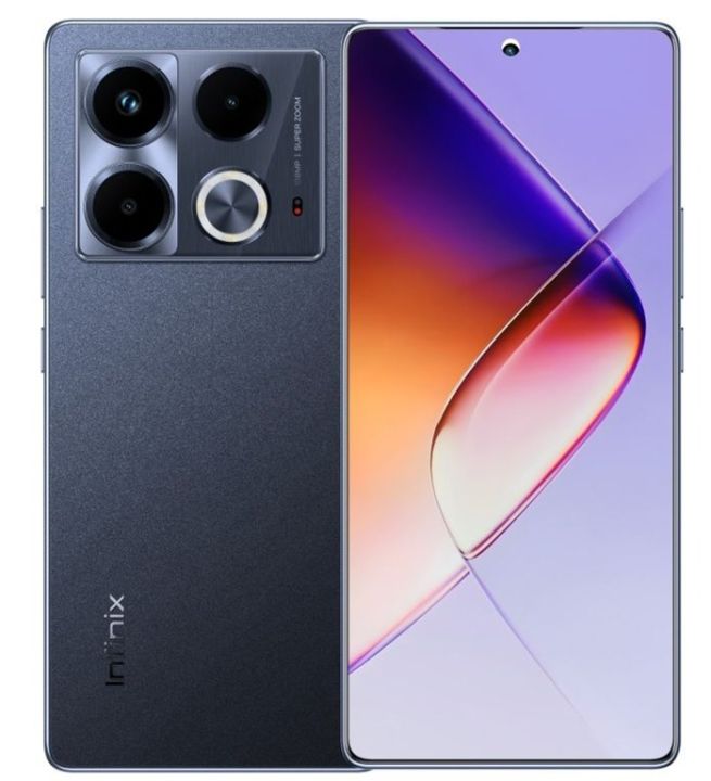 Infinix Note 40 || 8GB Ram 256GB Rom || Display 6.78 FHD+ AMOLED+120Hz  || 5000 mAh- Fast battery 45W wired,20W wireless
