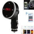High Quality Wireless Bluetooth Lc_d MP3 Player Car Kit SD MMC USB FM Tran_s_mitter Modulator Car Fm Tran_s_mitter MP3 / WMA Format. 