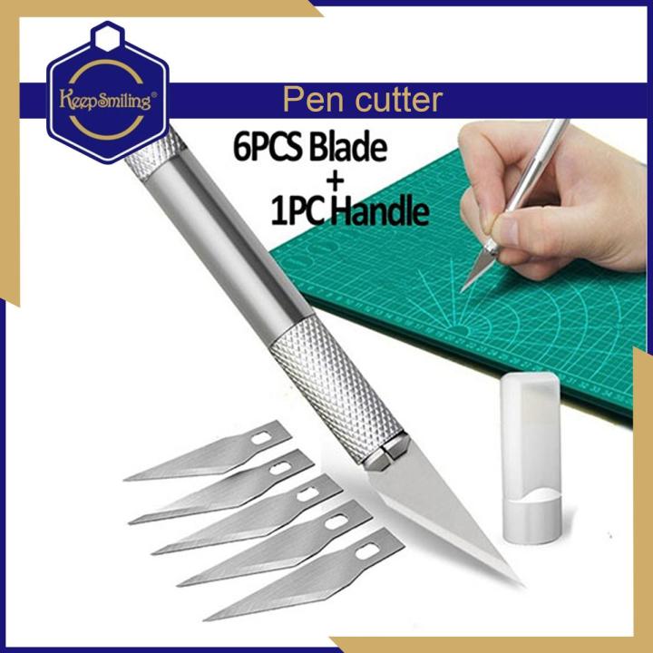 Keep Smiling Pen Type Paper Cutter Precision Cutter xacto knife for