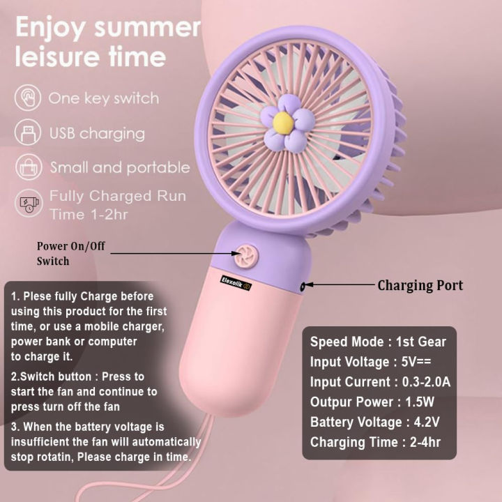 Mini%20Fan%20Rechargeable%20/Electric%20Portable%20Mini%20Desk%20Fan%20Mini%20Fans%20for%20School%20Kids%20-%20Rechargeable%20USB%20Battery%20-%20Small%20Fan%20with%20Adjustable%20Speed%20-%20Rechargeable%20Fan%20Versatile%20Usage%20-%20Image%207