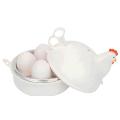 Chicken Shaped Microwave Eggs Boiler Cooker Kitchen Cooking Appliances,Home Tool. 