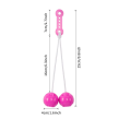 Latto Toy Click Clack Ball Bump Balls Clackers Ball Toy for Kids above 7 Years. Hand Eye coordination Mind and physical game for Kids. 