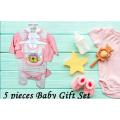 Baby Romper Body Suit 5 pics set 100% Cotton 3-12 month Soft Stuff baba and baby comfortable dress. 