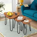 Nesting Coffee Tables, Set Of 3 End Side Tables. 