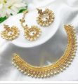 Jewellery Set with Necklace, Earings and Bindia/ Teeka for Girls, Women and Ladies. 