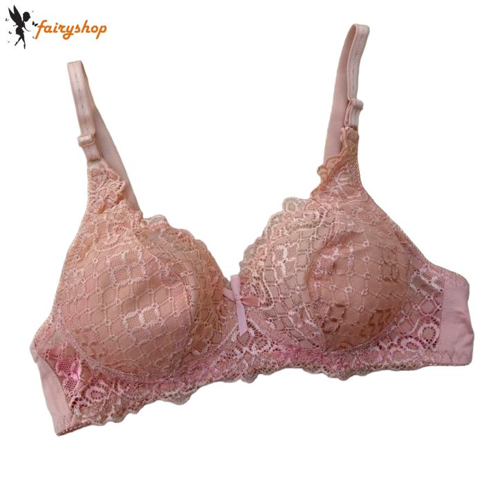 FairyShop%20Cotton%20Bra%20Soft%20Non-padded%20in%20Net%20-%20ZC9%20-%20Image%203