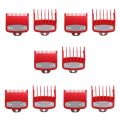 5X for Wahl Hair Clipper Guide Comb Set Standard Guards Attached Trimmer Style Parts. 