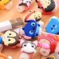 Cartoon USB Cable Protector I-P-h-0-ne/Android/Hands Free Charger Data Cable line savior. 