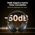 QCY H3 Pro Wireless Active Noise Cancellation Headphones. 