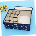 16 in 1 Socks & Bra Drawer Organizer Divider, 24 Cells Box Foldable Socks Organizer Closet Organizer Organizer Underwear Storage Boxes to Hold Socks. 