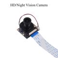 Raspberry Pi 4B Camera Module Night Vision 5MP Webcam With Infrared IR Sensor LED Light For Raspberry Pi 4B/3B+/3B. 
