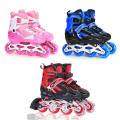 ADJUSTABLE INLINE SKATE SHOES ROLLERS FOR BOYS GIRLS 4 WHEEL SKATE SHOES FOUR WHEELS. 
