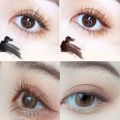 Small Silver Tube Black Mascara Waterproof Sweat-proof Lengthening Curling Eye Lashes Very Fine Brush Head Makeup. 
