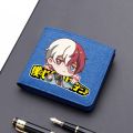 Fashion My Hero Academia Japan Anime Mini Slim Wallet Mens Money Purse Coin Bag Short Men Wallets Card Holder. 