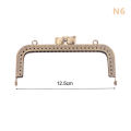 1Pc 8.5/10.5/12.5CM Cat Head Metal Purse Frame Handle for Clutch Bag Handbag Making Clasp Lock Bags Accessories Cherry Super Store. 