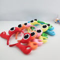 Adults Kids Plush Boy Crab Fish Ears Headband Hairband Animal Gift for Birthday Party Cosplay Costume Halloween Christmas. 