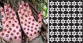 Arabic Bridal Mehndi Design Henna Mehandi Stencils Stickers Pkg17. 