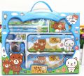 Creative Cartoon Stationery Set For Boys & Girls | Cartoon Print  Stationery Set for School Kids. 