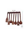 Pack Of 7 - Wooden Spoon Set. 