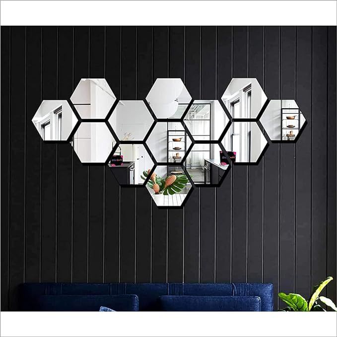 3D%20Mirror%20Wall%20Stickers%20Hexagon%20Shape%2080MM%20Size%20Self%20Adhesive%20Decorative%20Decals%20-%20Image%203
