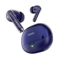 Zero® Evo Wireless Earbuds | Bluetooth 5.4, 5-Hour Playtime, 50 Hours Total playback Ear buds, Metallic look, Single Mic ENC Airbuds, Touch Controls | IPX4 Water Resistant, Type-C Fast Charging Air buds | Everyday Compact Audio for iPhone & Android. 