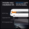 Spigen's GLAStR EZ Fit Screen Protector Case For iPhone 16 Pro Max/16 Pro/15 Pro Max/15 Pro/14 Pro Max/13 Pro Max/S24 Ultra/S25 Ultra. 