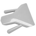 Plastic Chip Scoop French Fries Shovel Loader Shovel Double Handle. 