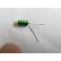 100 pieces 100uF 10V electrolytic capacitor. 