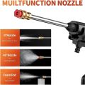 Car Pressure Washer Gun Rechargeable 48V - Car Washer Pump - Pressure Washer Gun - Car Washer Gun - 30 Bar Portable Car Washer Gun High Pressure - Car Wash Spray Gun - Solar Panel Cleaner - Electric Pressure Pump Power Washer for Car,Wall,Floor Cleaning. 