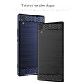 for Sony Xperia XA1 Case Silicone Protective Sleeve Anti-Drop Drawing Protective Soft Shell Anti-Drop Phone Case Blue. 