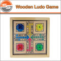 Wooden Ludo  game- chess wooden game Frame Game For Family Children / Kids Ludo Board Game 4 Players & 2 Players (Standard). 