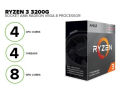 Ryzen 3 PC - Ryzen 3 3200G, 8GB DDR4 RAM, 128GB NVMe M2, Dual Band Wifi and Bluetooth, Radeon Dedicated Graphics. 