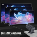 Portable Projector HY320 Projector 4K Android 11. 
