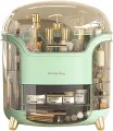 Portable Light Luxury Multi-Function Makeup Box  Dustproof Cosmetic Organizer with Lid  Skincare, Jewelry & Accessories Storage Case for Home & Travel. 