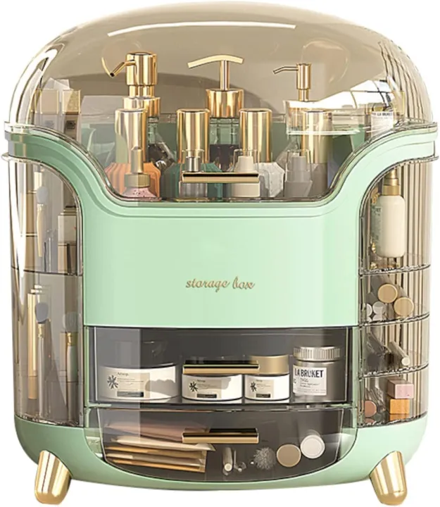 Portable%20Light%20Luxury%20Multi-Function%20Makeup%20Box%20%20Dustproof%20Cosmetic%20Organizer%20with%20Lid%20%20Skincare,%20Jewelry%20&%20Accessories%20Storage%20Case%20for%20Home%20&%20Travel%20-%20Image%204