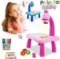 Drawing Projector Trace and Draw Projector Toy Set with Light & Music for Boys and Girls. 