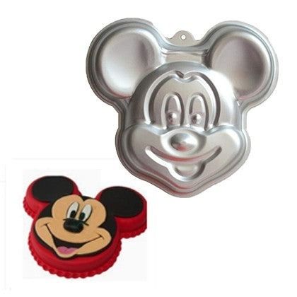 Mickey Mouse Aluminum Cake Baking Mold