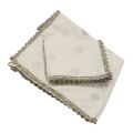 Roti romal  set of 2  unique design roti cover with lace. 